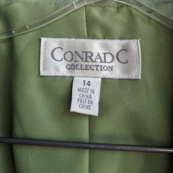 Conrad C faux suede zip jacket - Picture 4 of 4